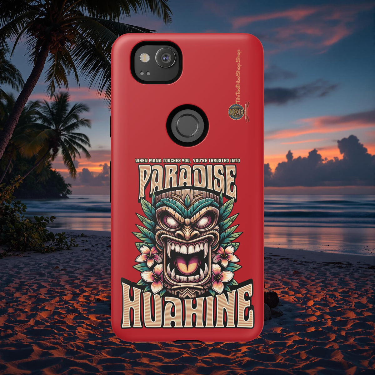 Huahine – Coque Antichoc Premium Tiki Fenua