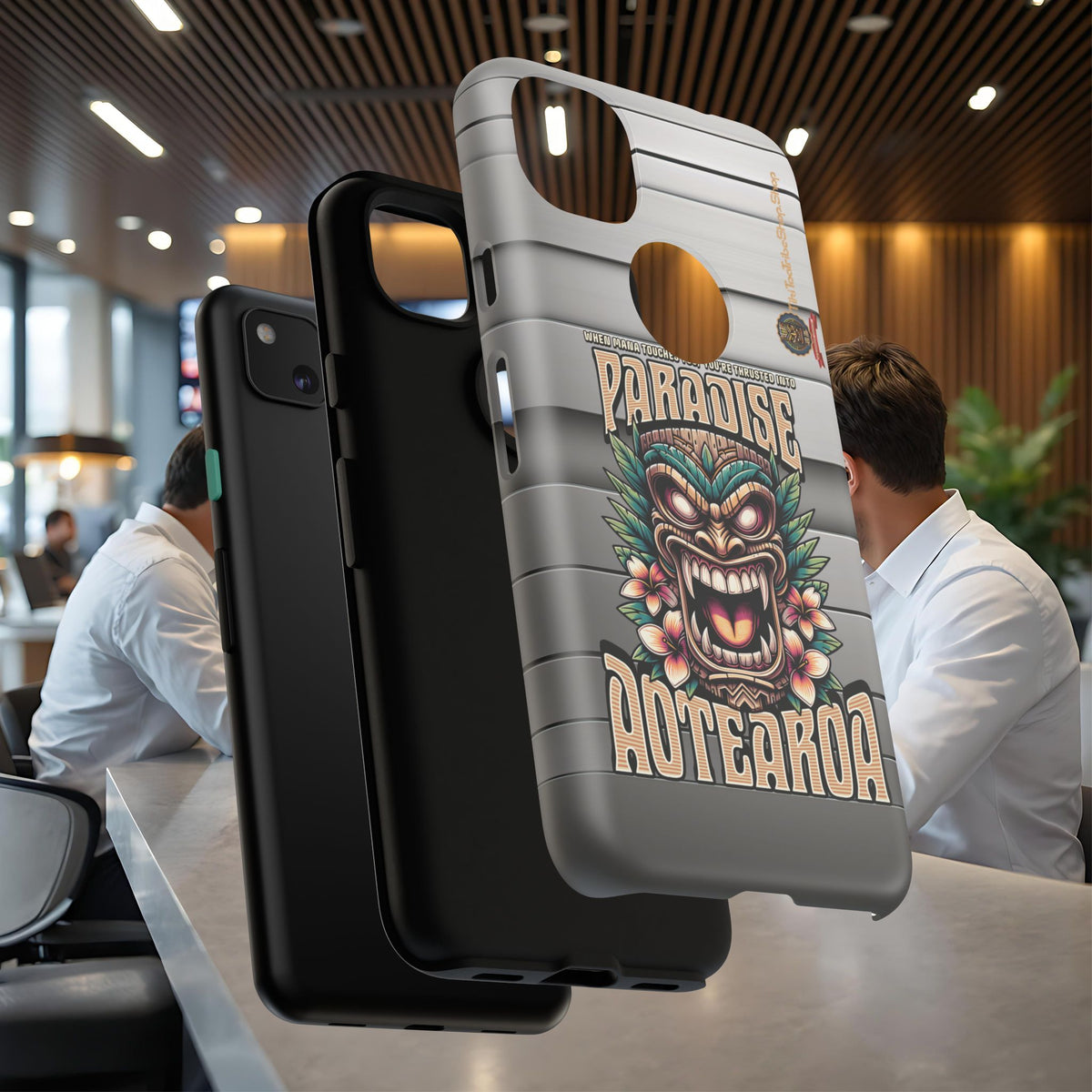 Aotearoa – Tiki Maori &amp; Ancestral Mana Shockproof Case
