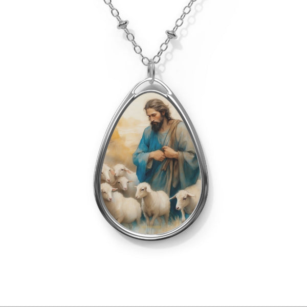 Pendant, Jesus, The Gentle and Attentive Shepherd