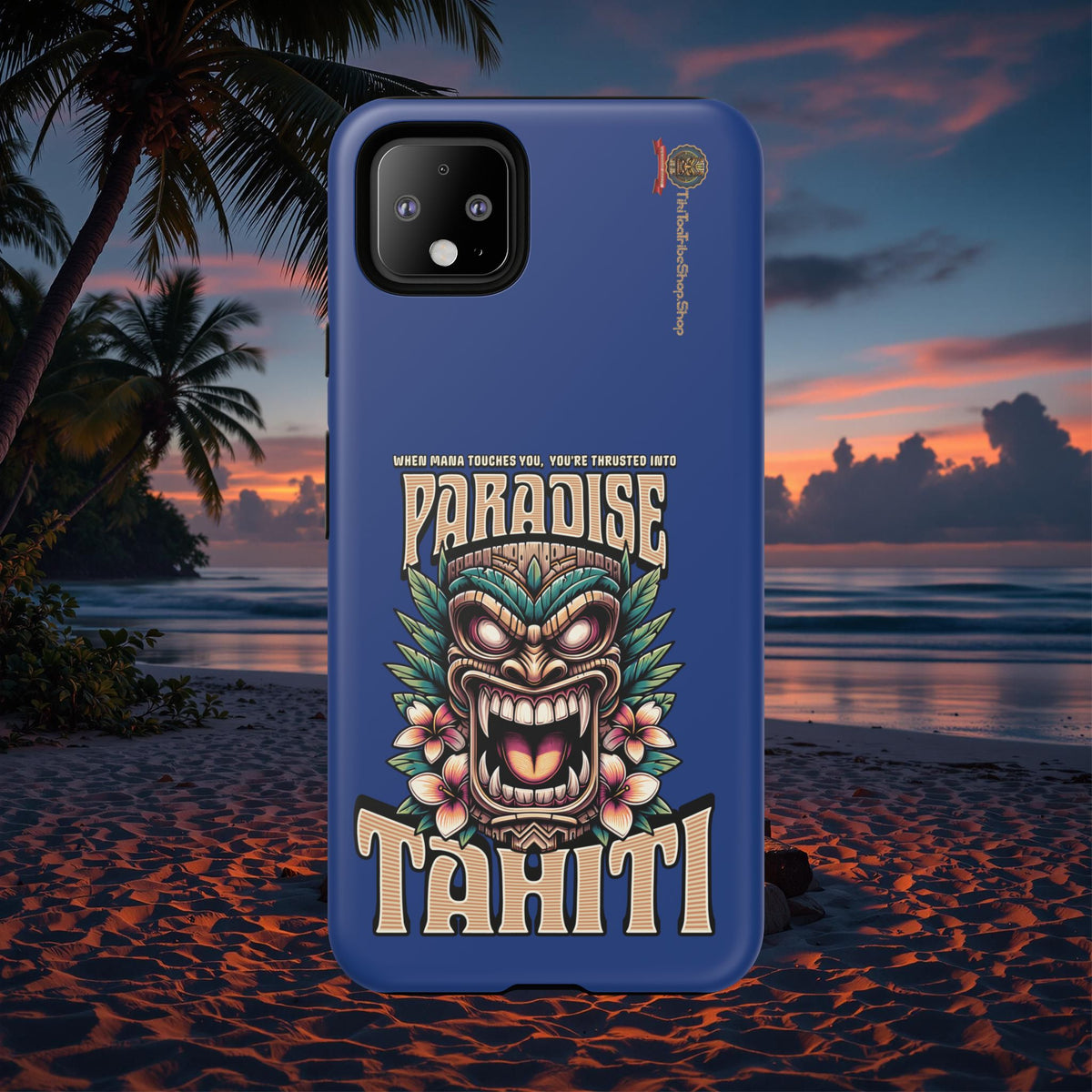 Tahiti – Coque Antichoc Premium Tiki Royal