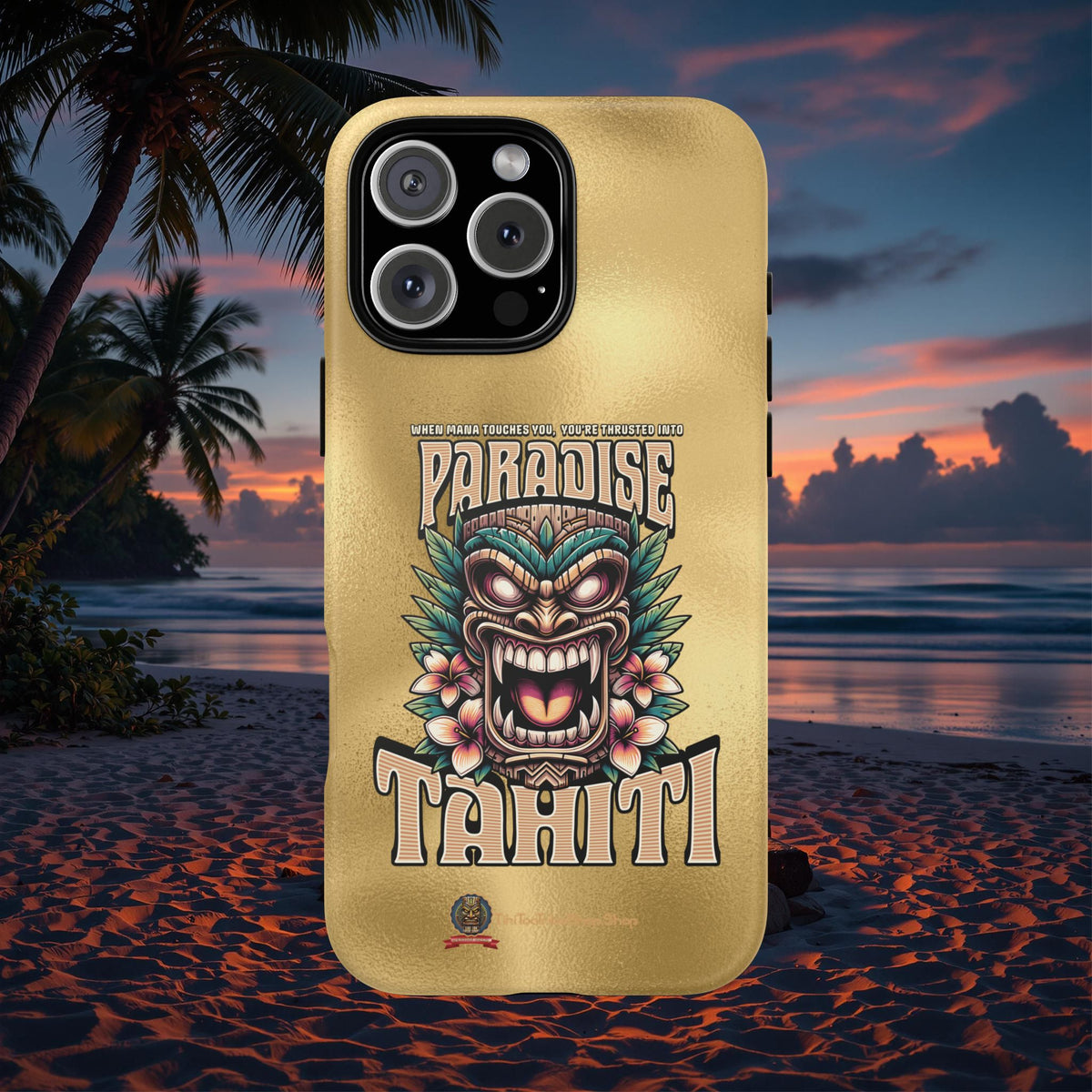 Tahiti – Coque Antichoc Premium Tiki Royal