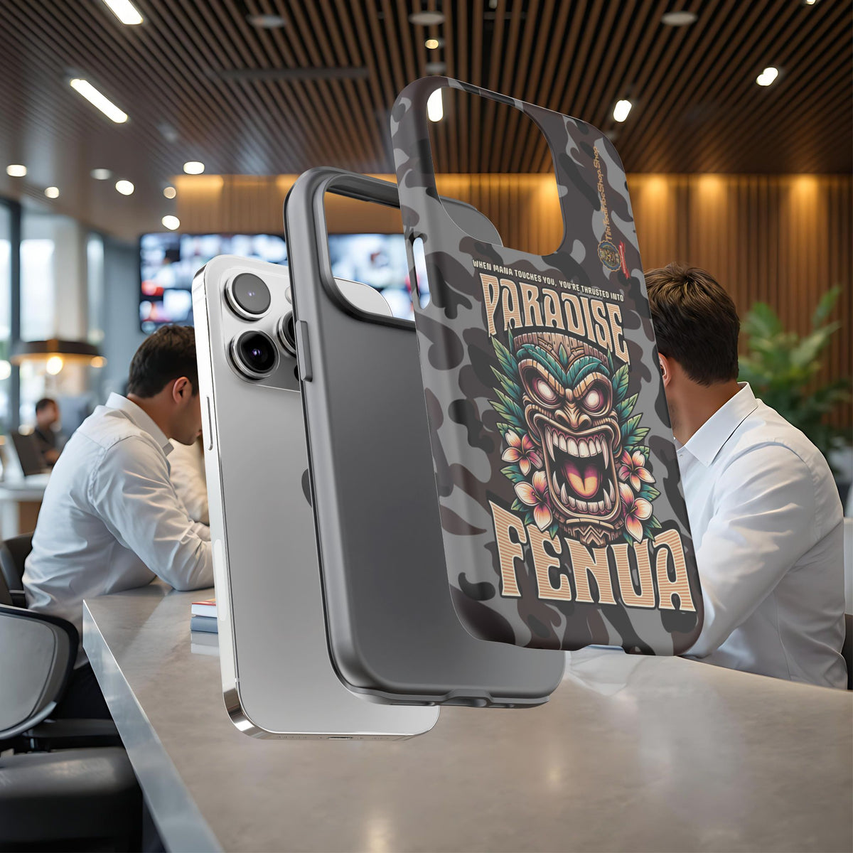Fenua Guardian – Coque Antichoc Art Polynésien