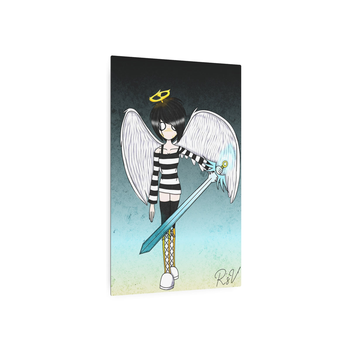 Emo Scene Angel with Sword — R'sV