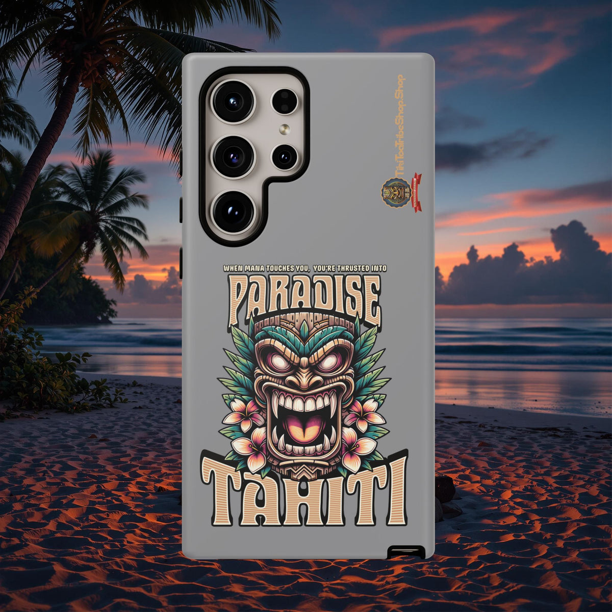 Tahiti – Coque Antichoc Premium Tiki Royal