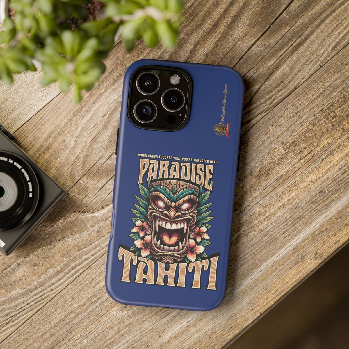 Tahiti – Coque Antichoc Premium Tiki Royal