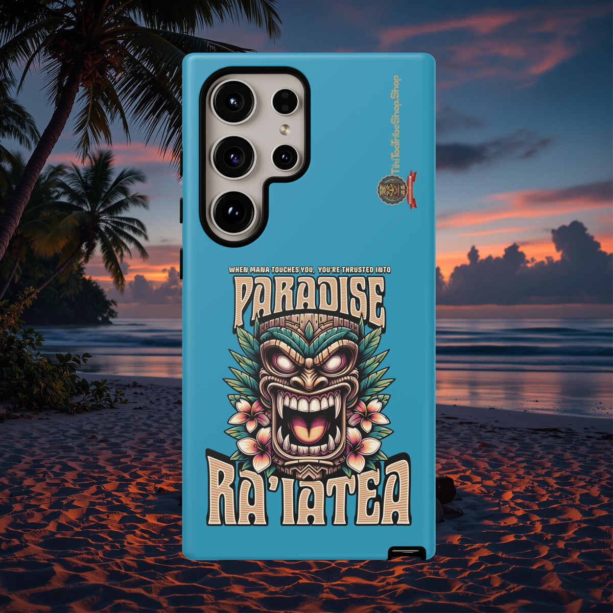 Ra’iatea – Coque Tiki Tribal de Protection Premium