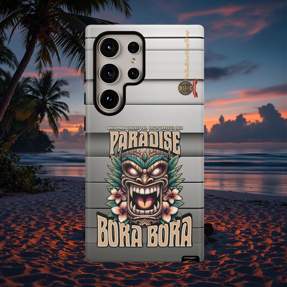 Bora Bora – Coque Antichoc Premium Tiki Élégance
