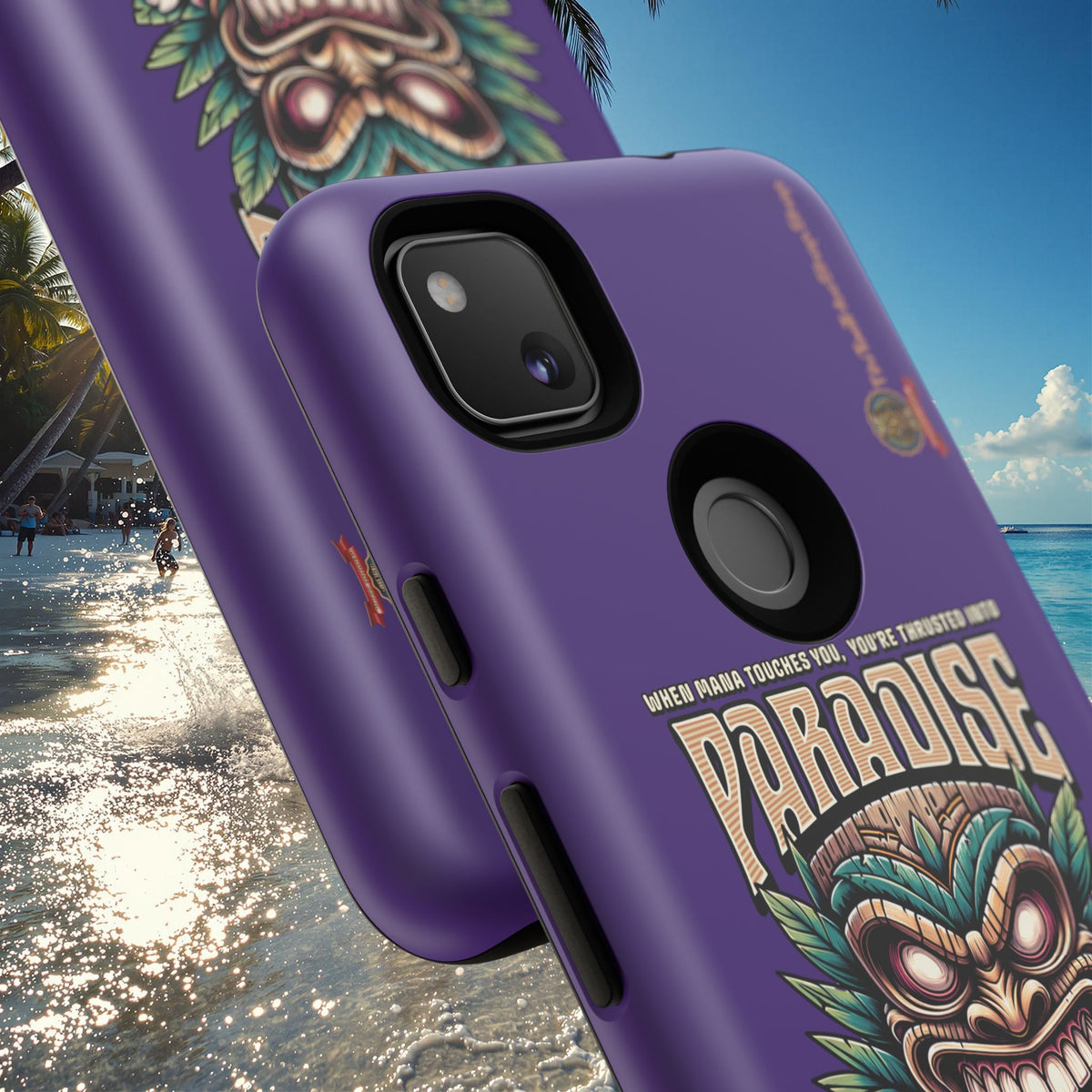 Bora Bora – Coque Antichoc Premium Tiki Élégance