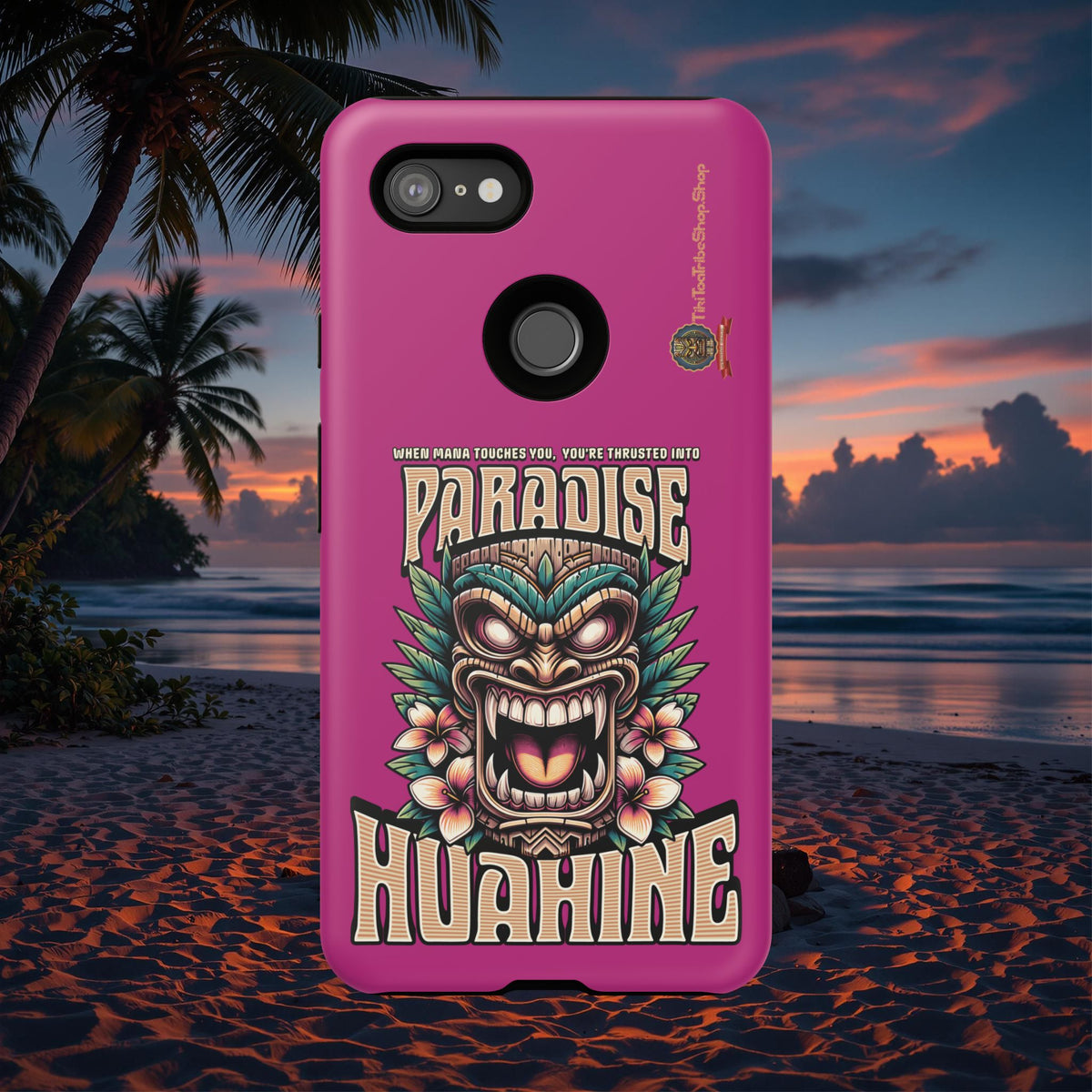 Huahine – Coque Antichoc Premium Tiki Fenua