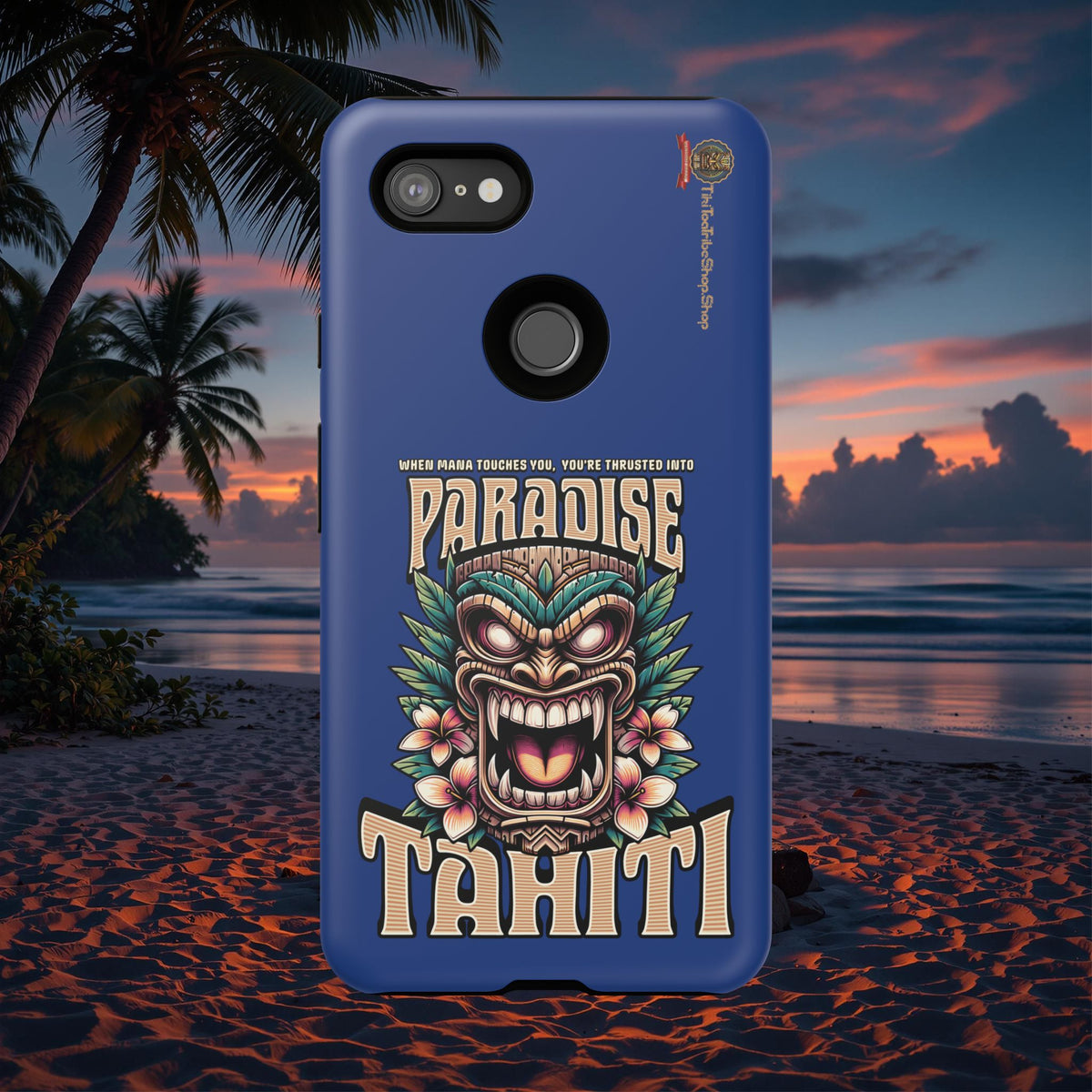 Tahiti – Coque Antichoc Premium Tiki Royal
