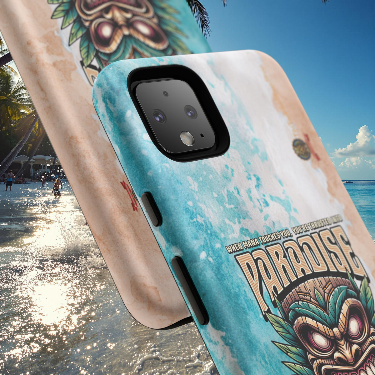 Moorea – Coque Antichoc Premium Tiki Fenua