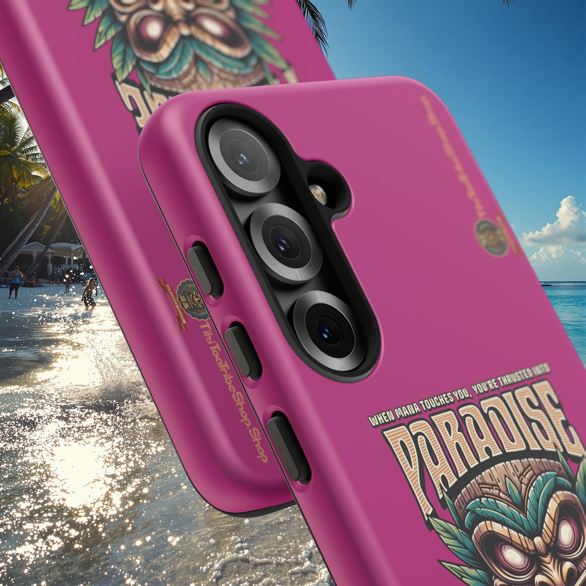 Aotearoa – Coque Antichoc Tiki Maori & Mana Ancestral