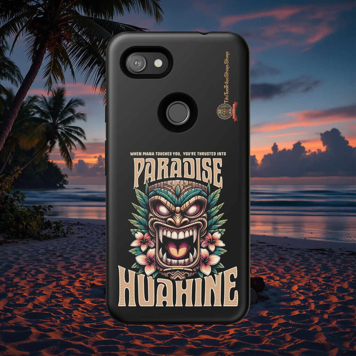 Huahine – Coque Antichoc Premium Tiki Fenua