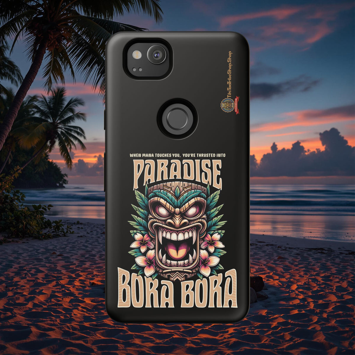 Bora Bora – Premium Tiki Elegance Shockproof Case