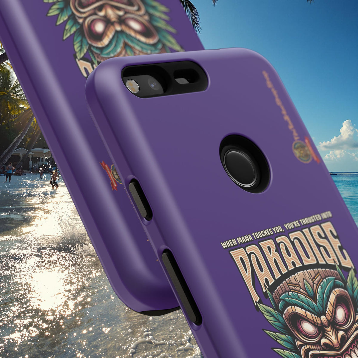 Bora Bora – Coque Antichoc Premium Tiki Élégance