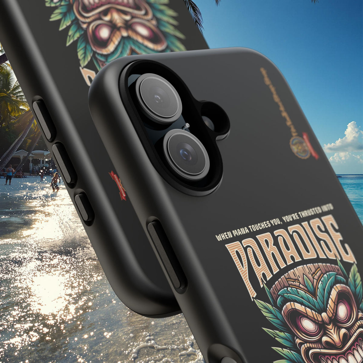 Tahiti – Coque Antichoc Premium Tiki Royal