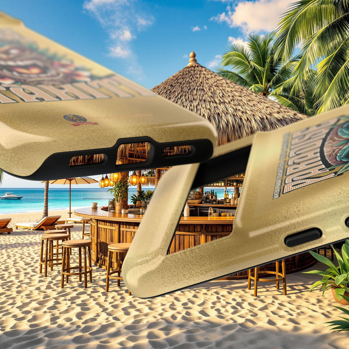 Tahiti – Coque Antichoc Premium Tiki Royal