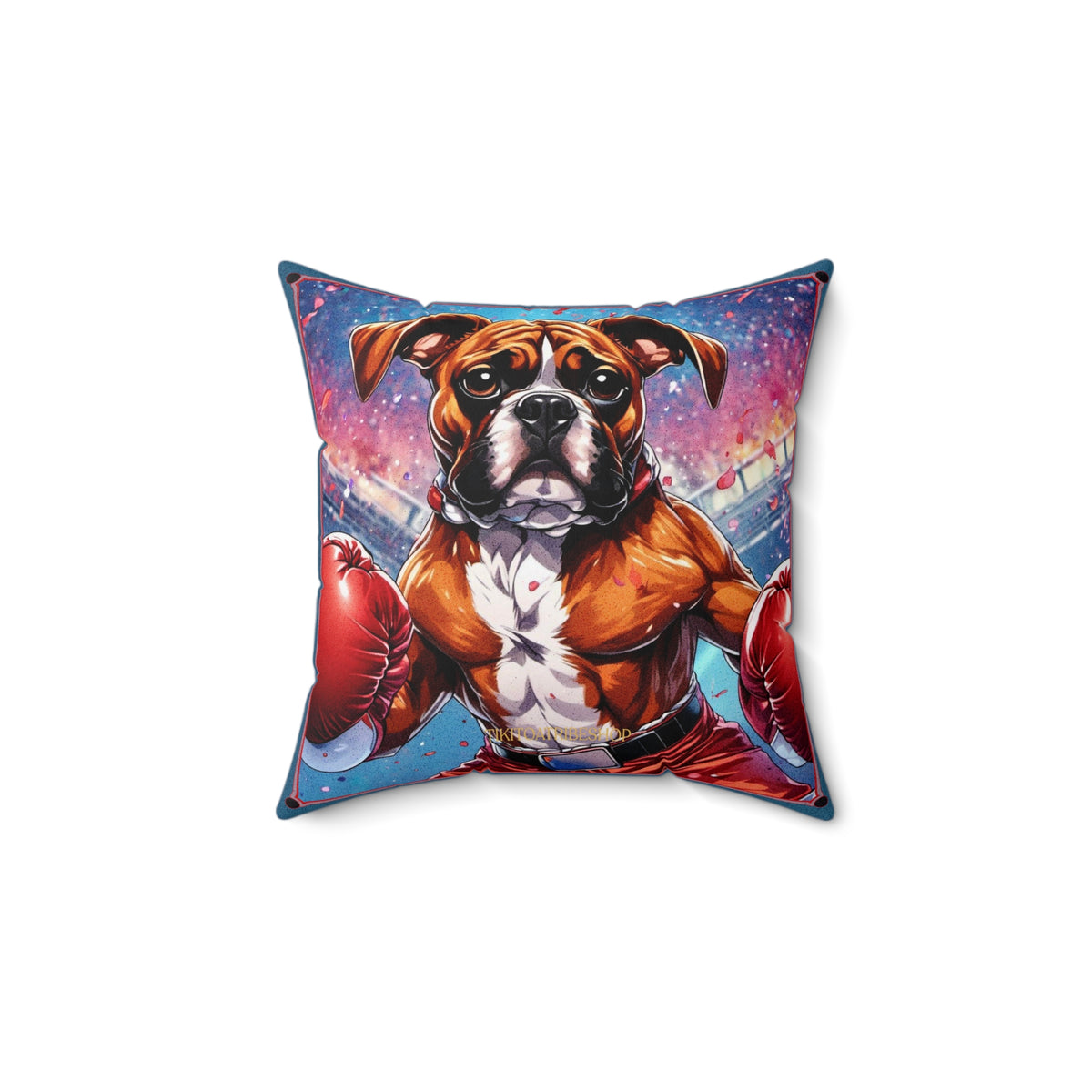 Boxer Pop Art : Compagnon Haut en Couleur