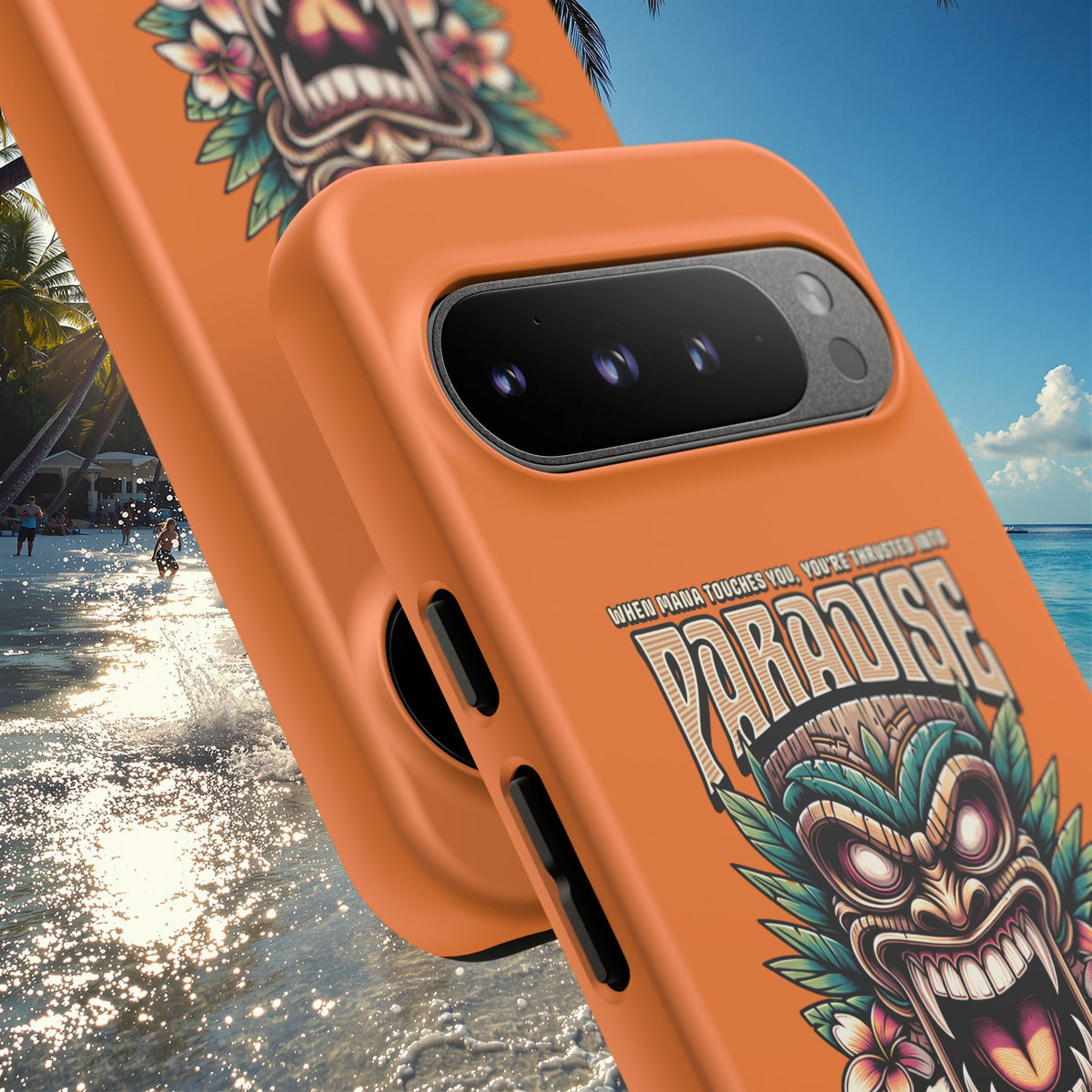 Aotearoa – Coque Antichoc Tiki Maori & Mana Ancestral