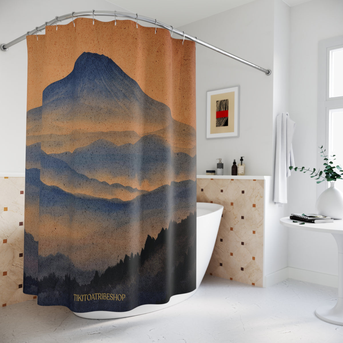 Rideau de Douche Tiki Toa