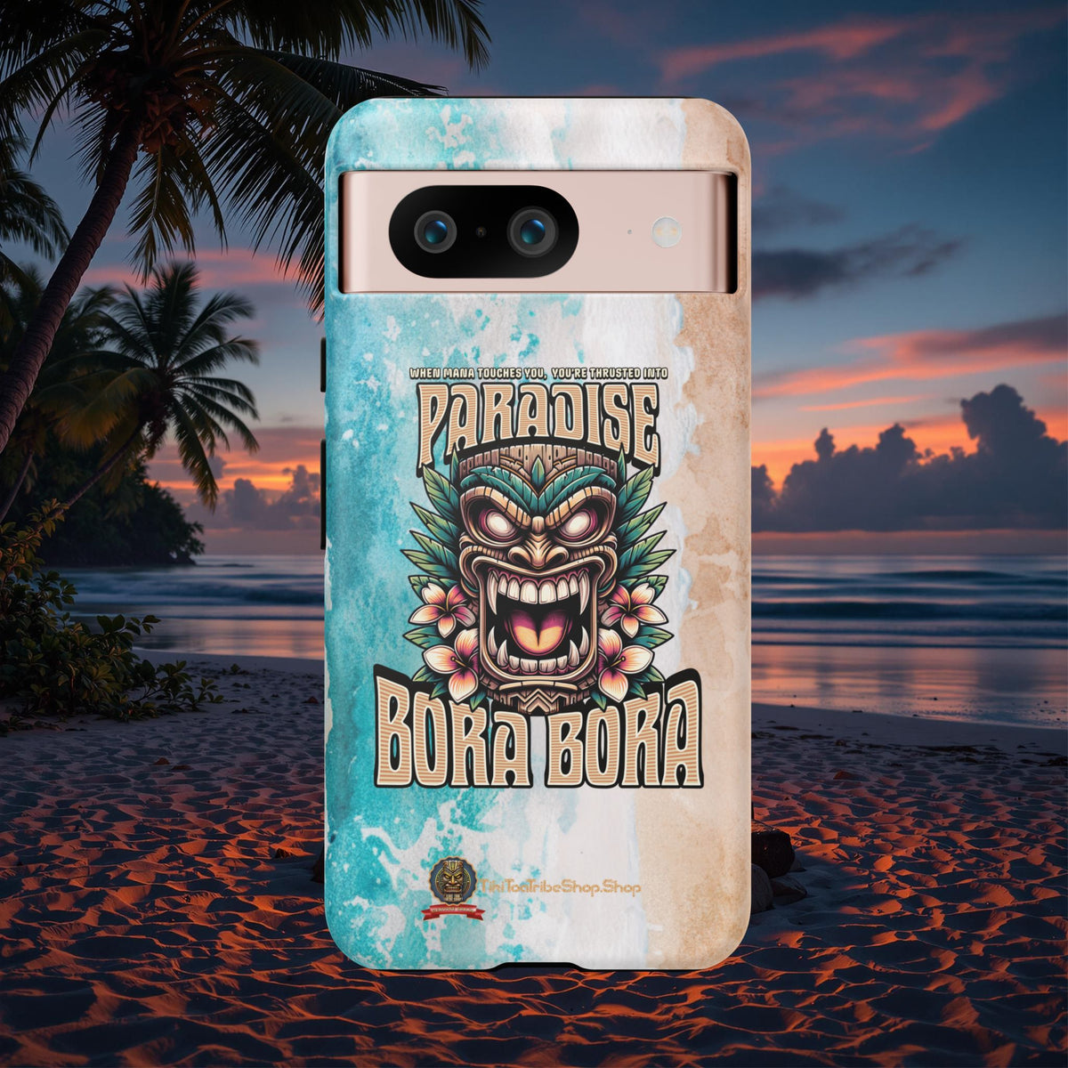 Bora Bora – Coque Antichoc Premium Tiki Élégance