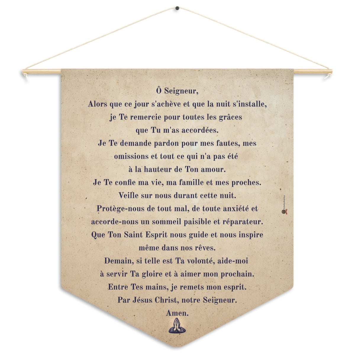 🇫🇷 Christian Prayer Before Bed (for adults)