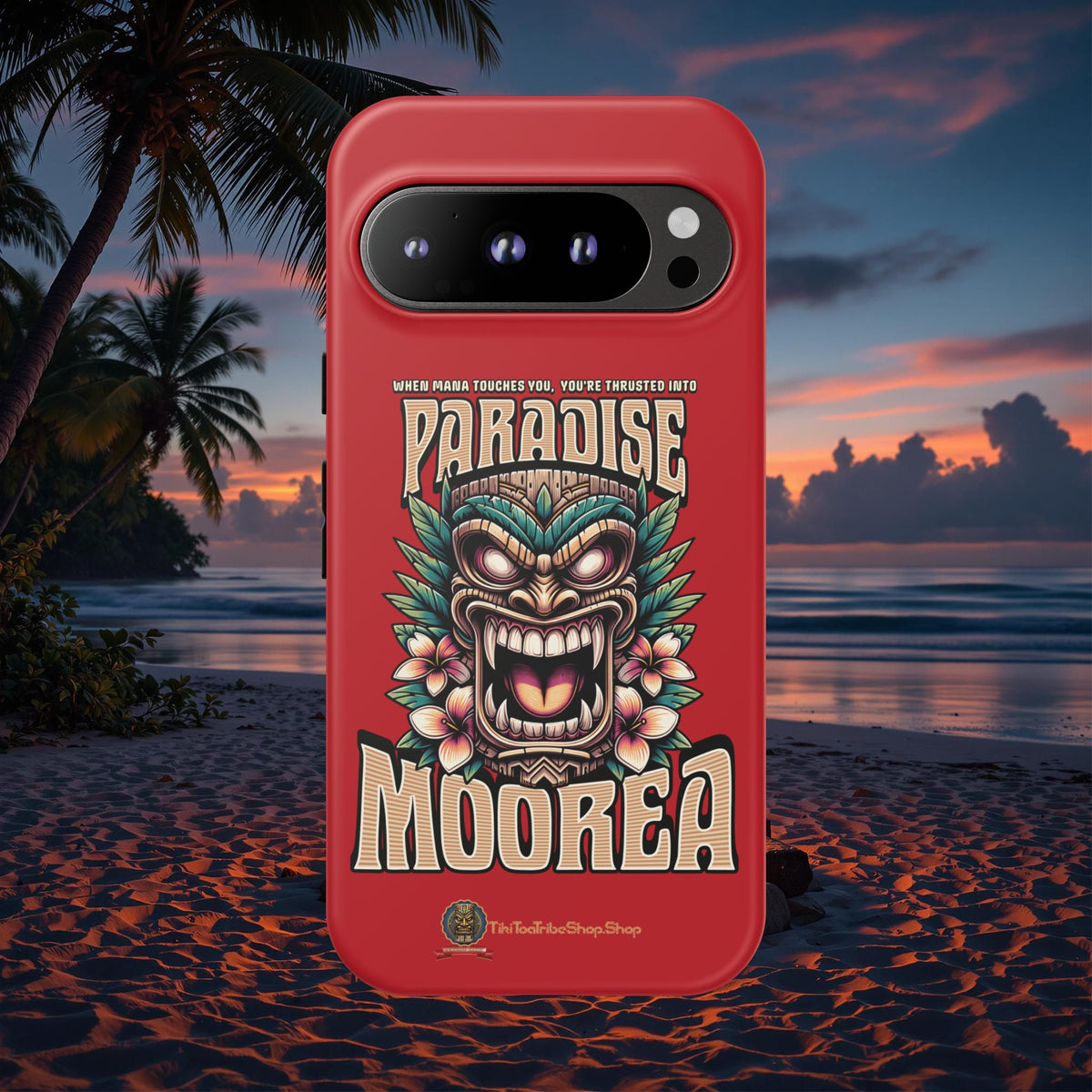 Moorea – Coque Antichoc Premium Tiki Fenua