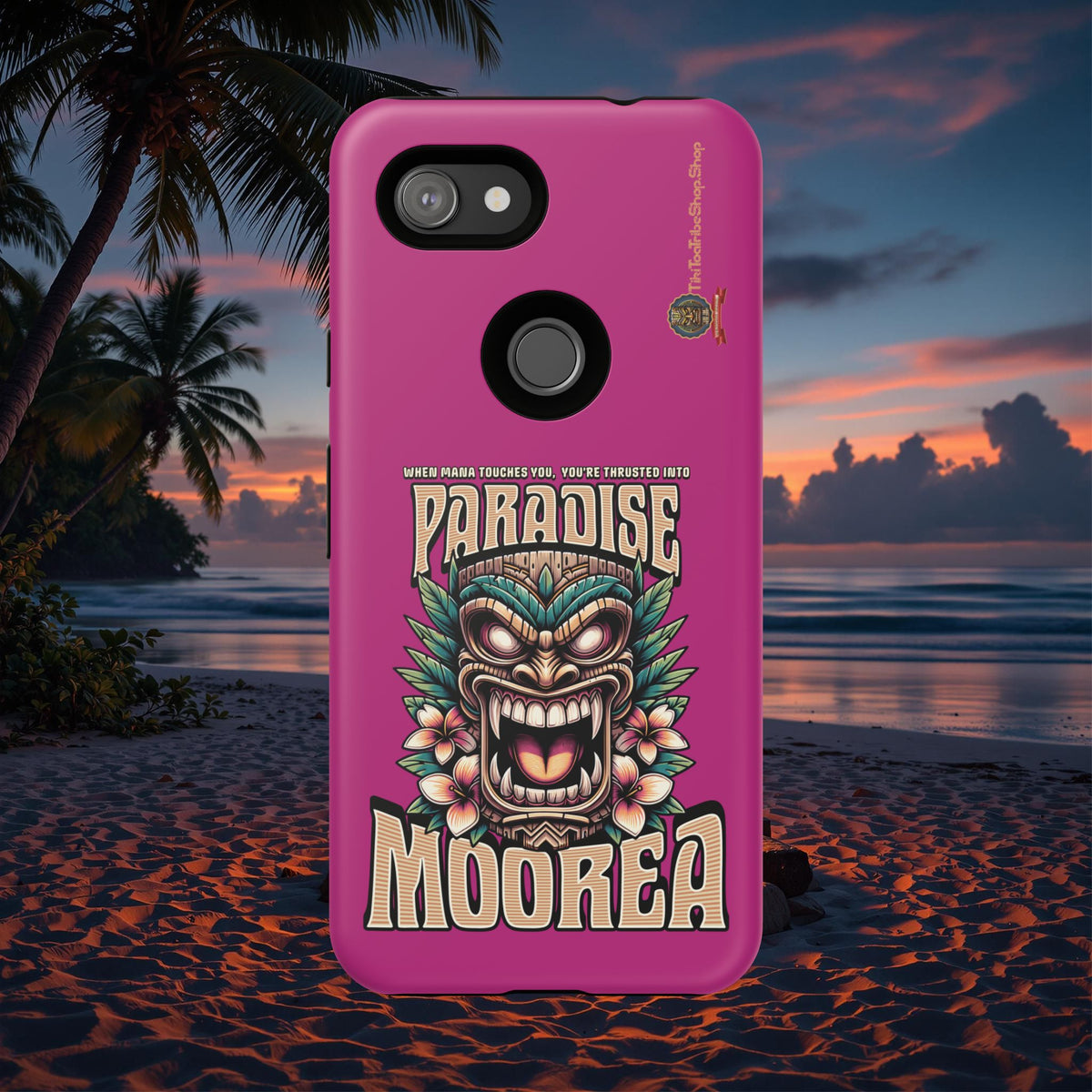 Moorea – Coque Antichoc Premium Tiki Fenua
