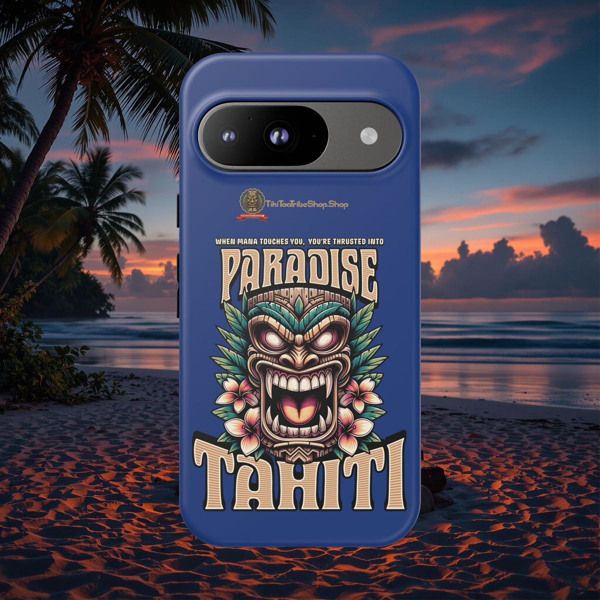 Tahiti – Coque Antichoc Premium Tiki Royal