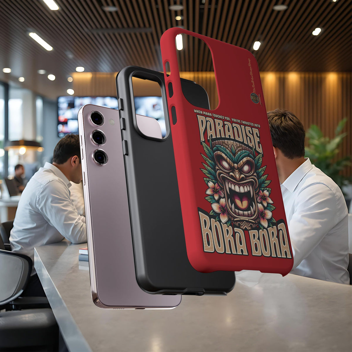 Bora Bora – Coque Antichoc Premium Tiki Élégance