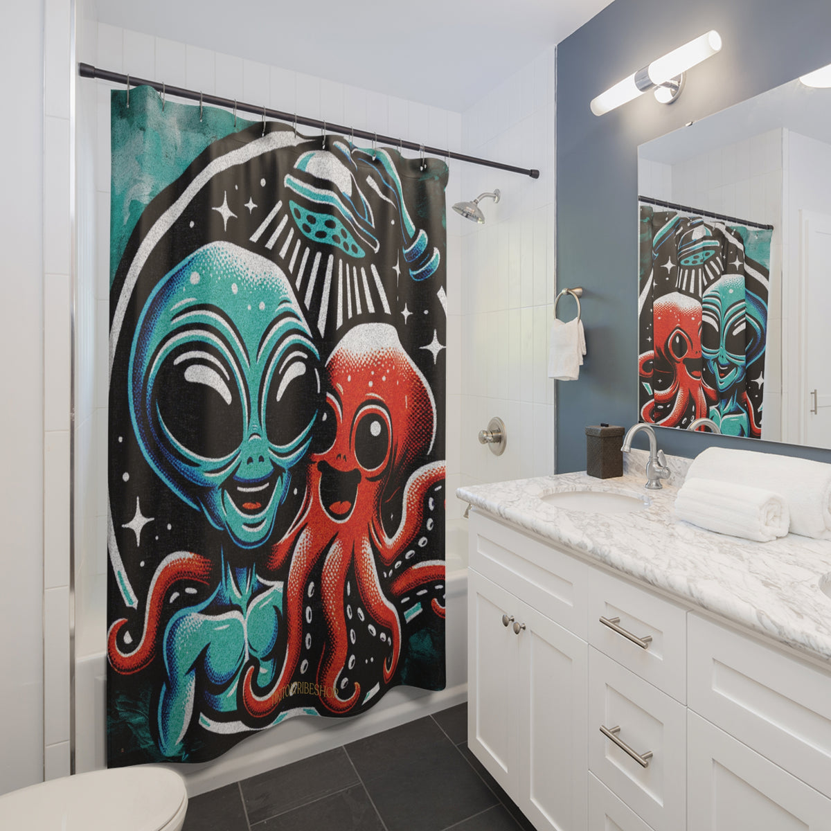 Rideau de Douche Tiki Toa