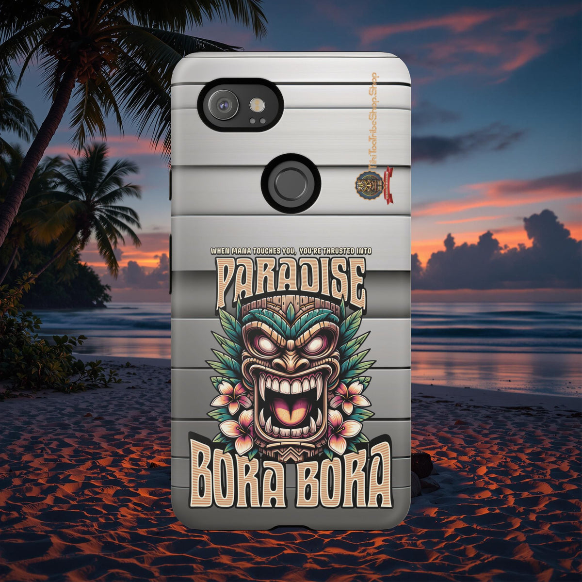 Bora Bora – Coque Antichoc Premium Tiki Élégance