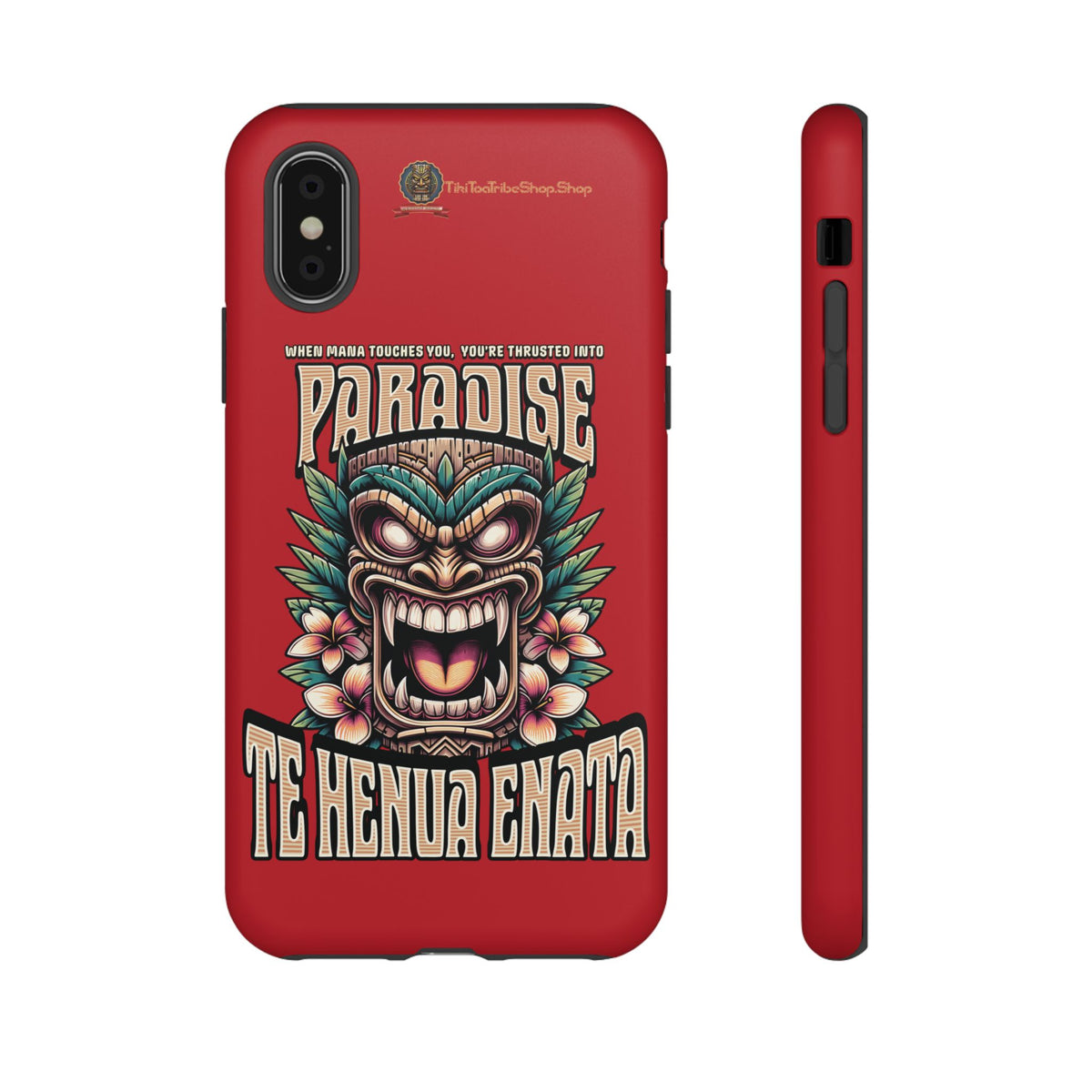 Te Henua Enata – Coque Antichoc Tiki Ancestral & Puissant