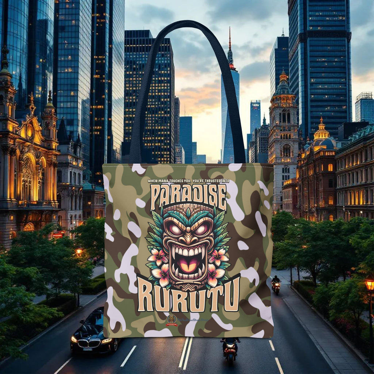 Tote Bag - 'Paradise Rurutu'
