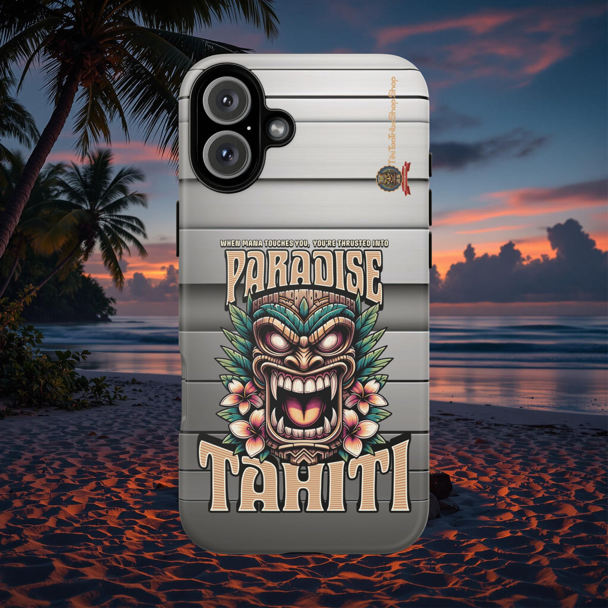 Tahiti – Coque Antichoc Premium Tiki Royal