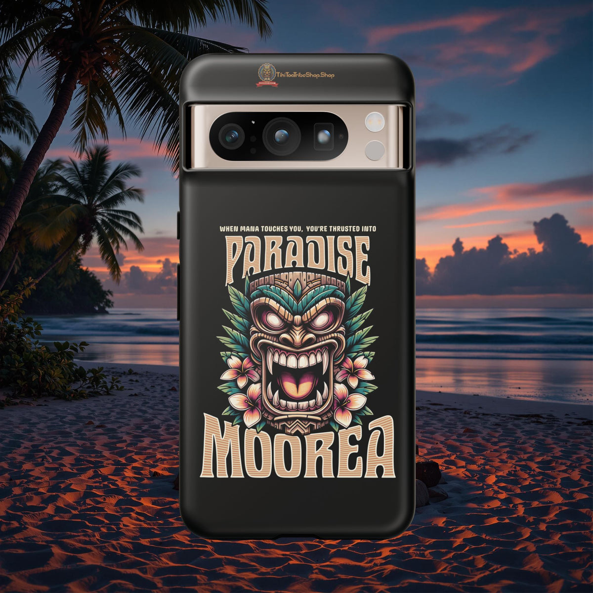Moorea – Coque Antichoc Premium Tiki Fenua