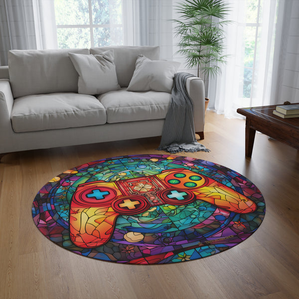 Tapis Rond ou Décoration Murale, Le Nexus des Jeux