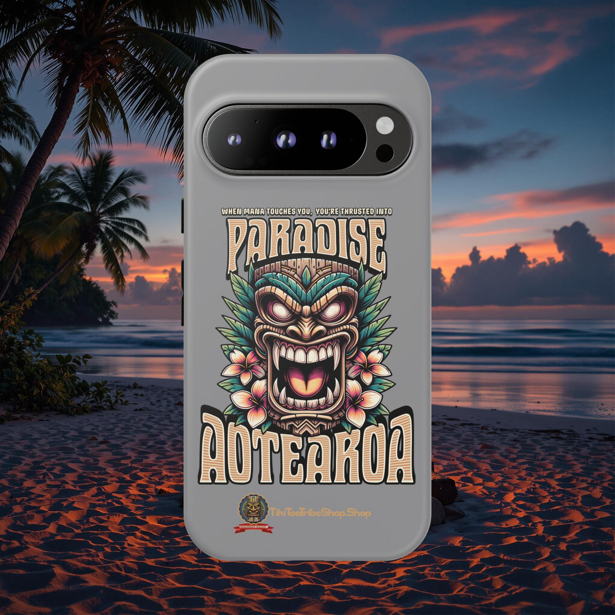Aotearoa – Coque Antichoc Tiki Maori & Mana Ancestral
