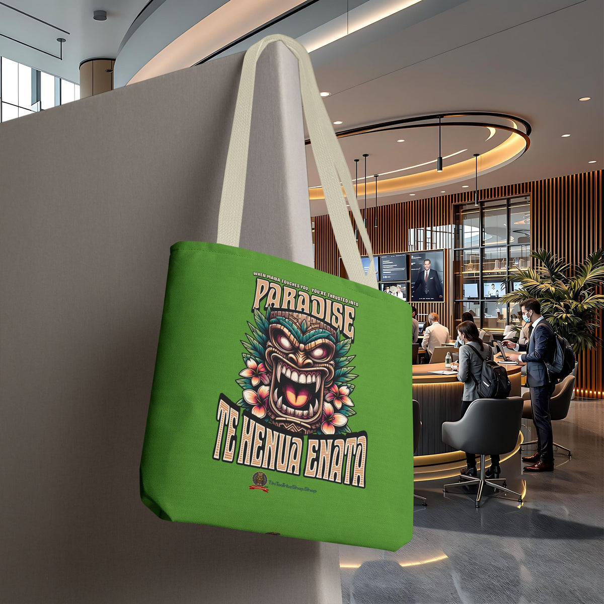 TE HENUA ENATA PARADISE Tote Bag