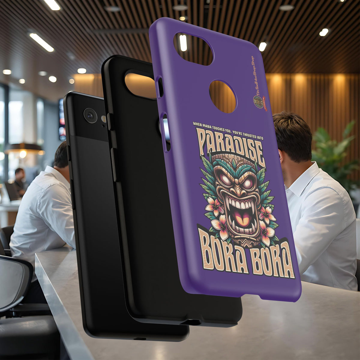 Bora Bora – Coque Antichoc Premium Tiki Élégance