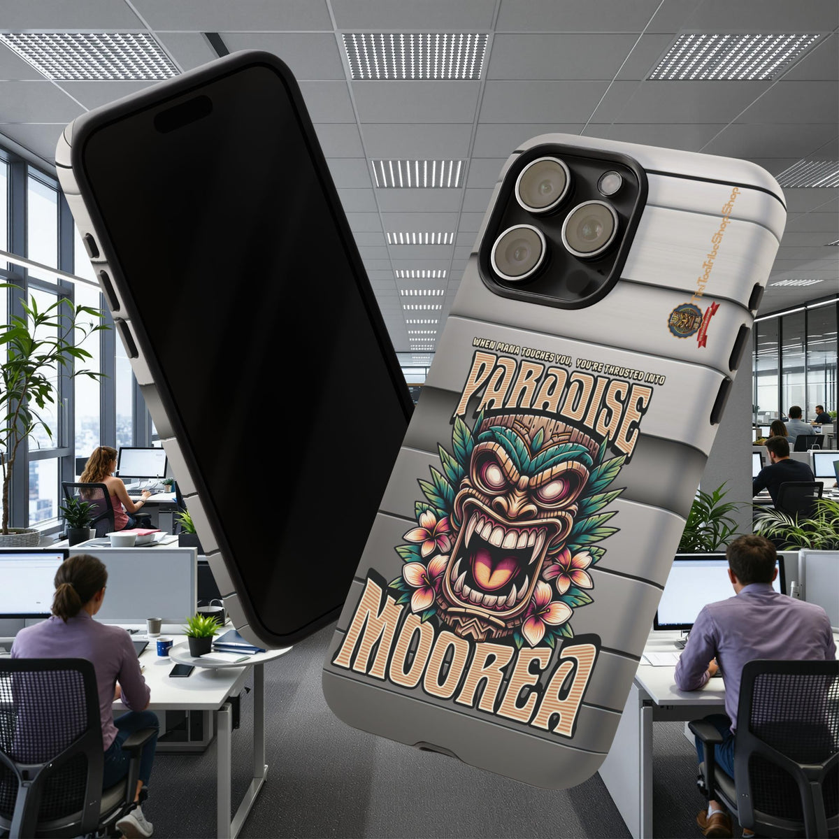 Moorea – Coque Antichoc Premium Tiki Fenua