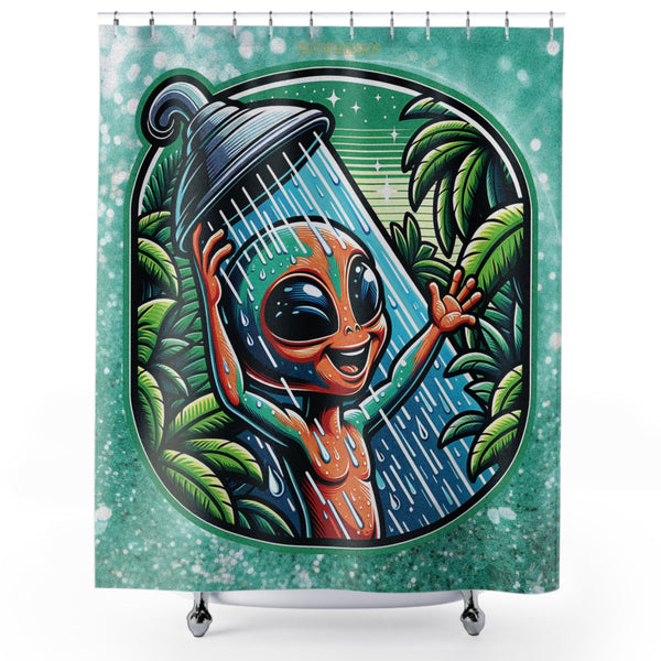 Alien Douche Tropicale - Évasion Cosmique & Fraîcheur Exotique