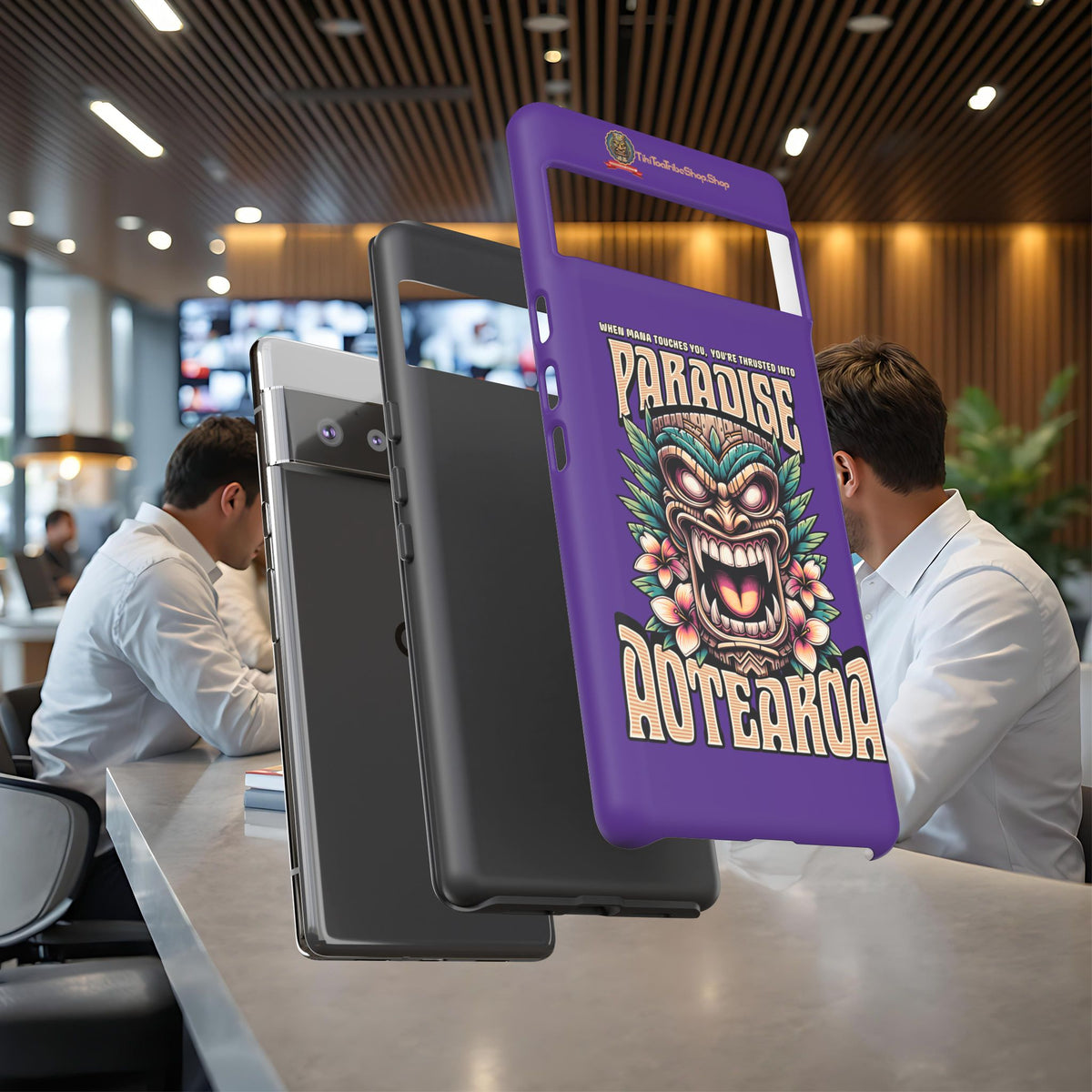 Aotearoa – Tiki Maori &amp; Ancestral Mana Shockproof Case