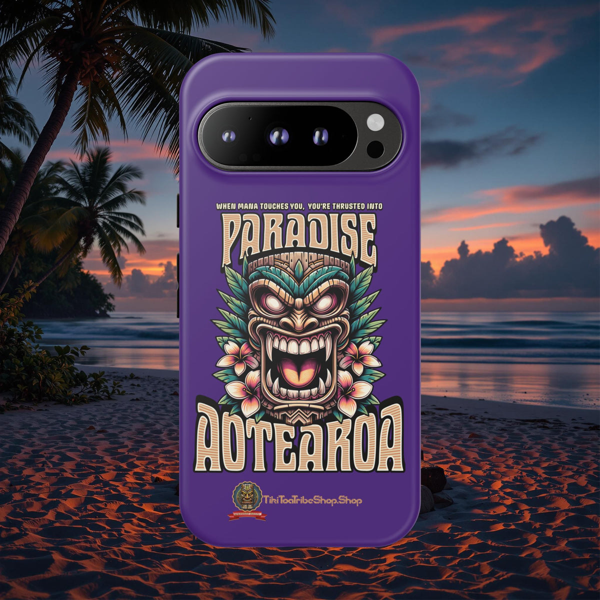 Aotearoa – Tiki Maori &amp; Ancestral Mana Shockproof Case