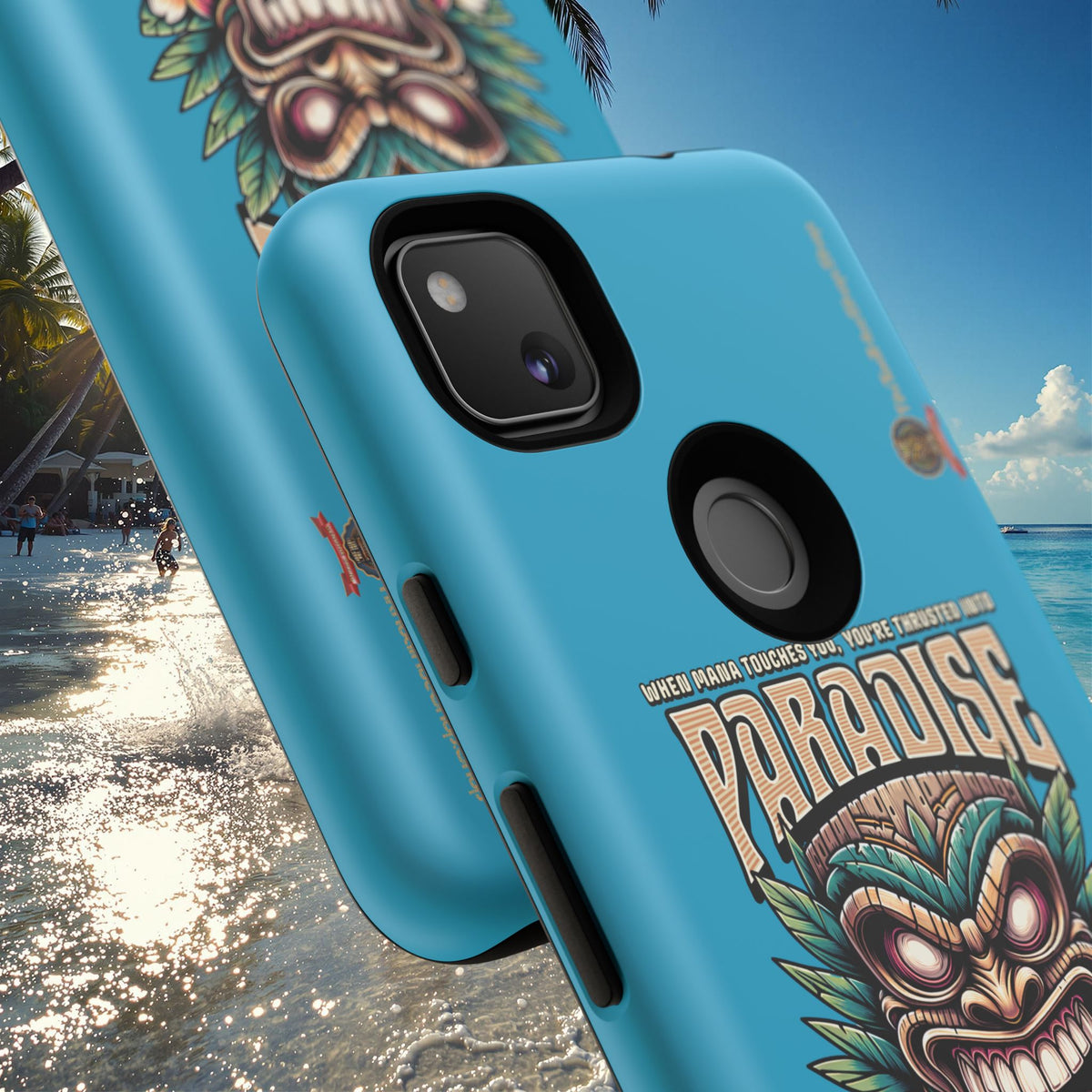 Tahiti – Coque Antichoc Premium Tiki Royal