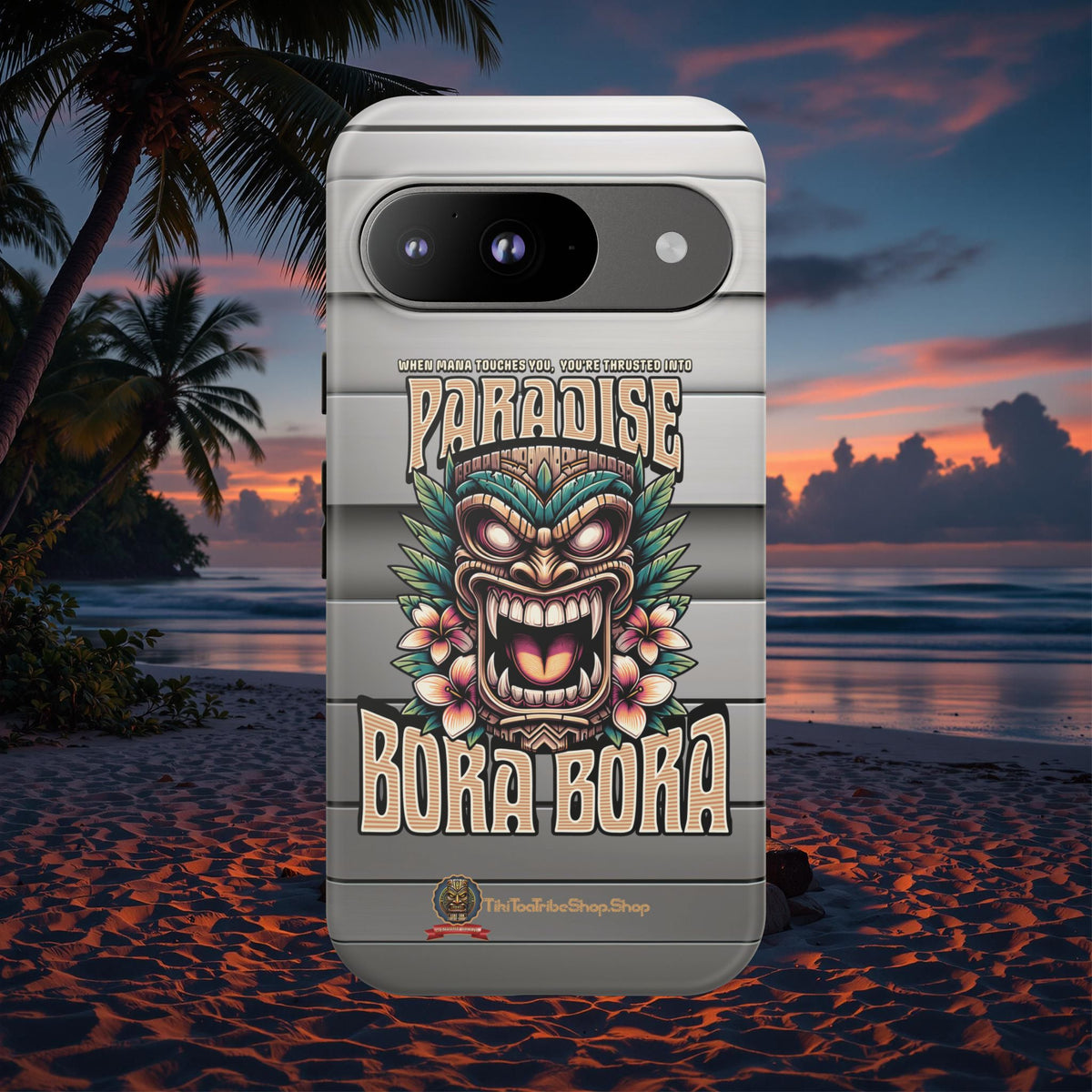Bora Bora – Coque Antichoc Premium Tiki Élégance