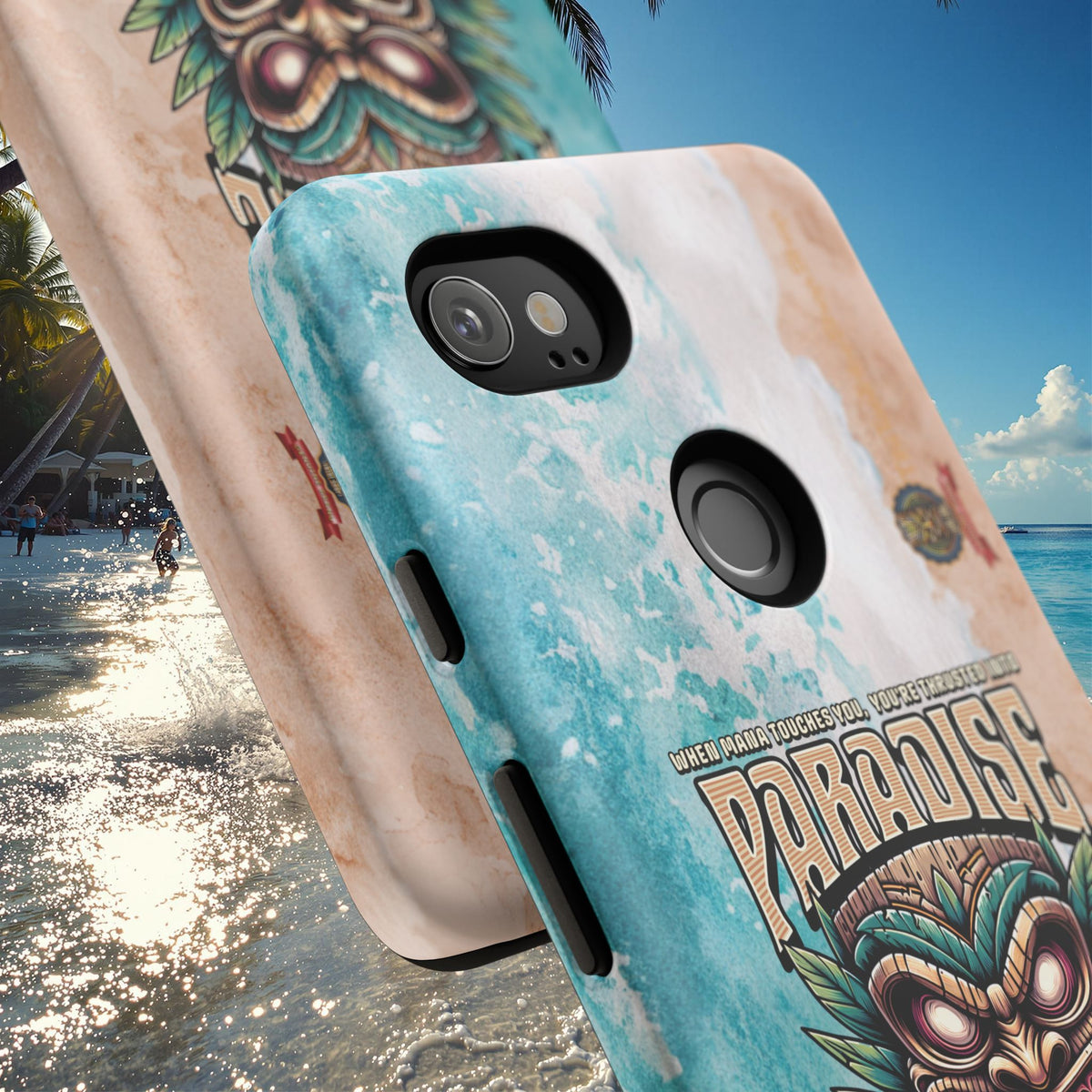 Fenua Guardian – Coque Antichoc Art Polynésien