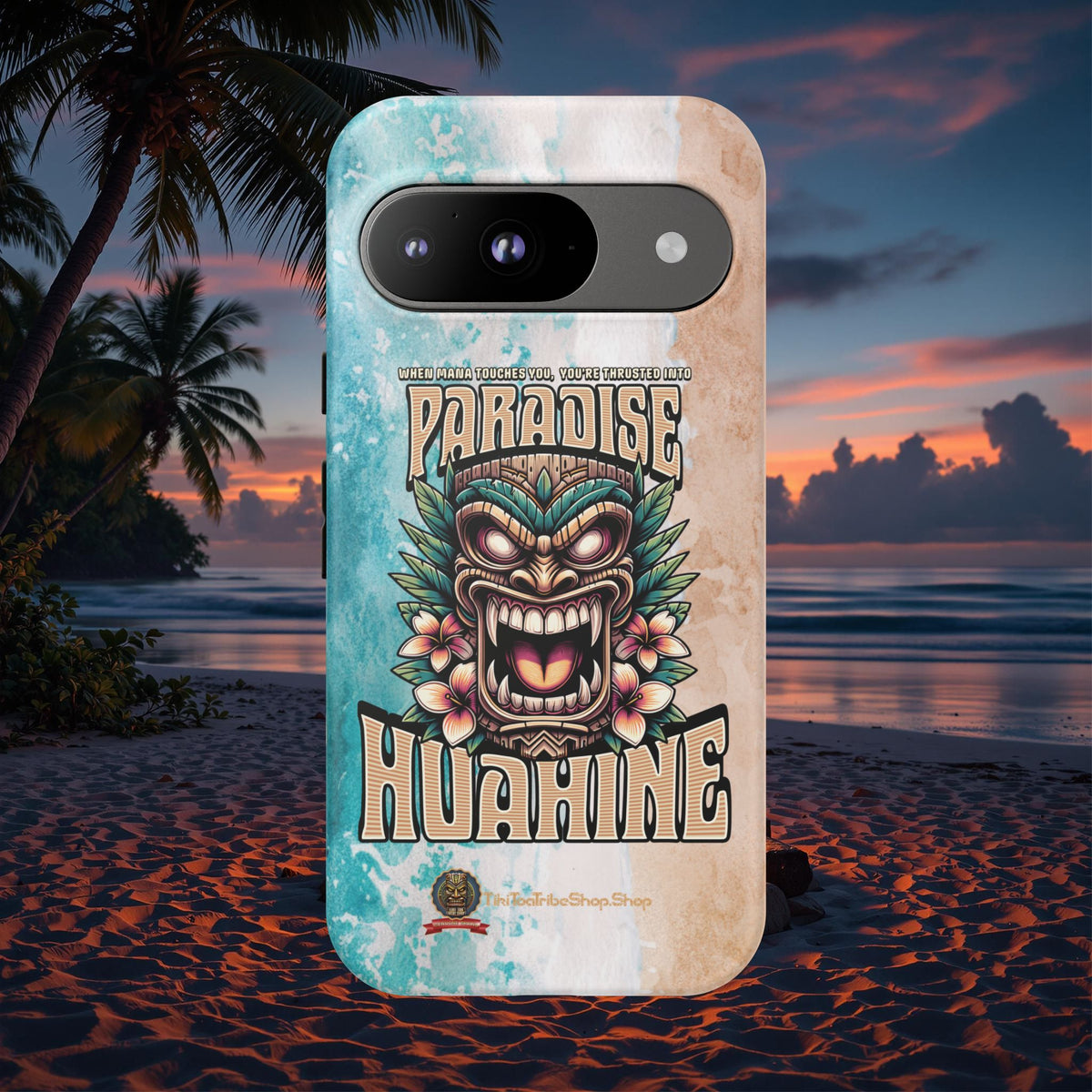 Huahine – Coque Antichoc Premium Tiki Fenua
