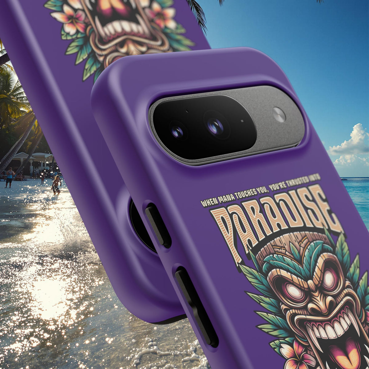 Aotearoa – Tiki Maori &amp; Ancestral Mana Shockproof Case