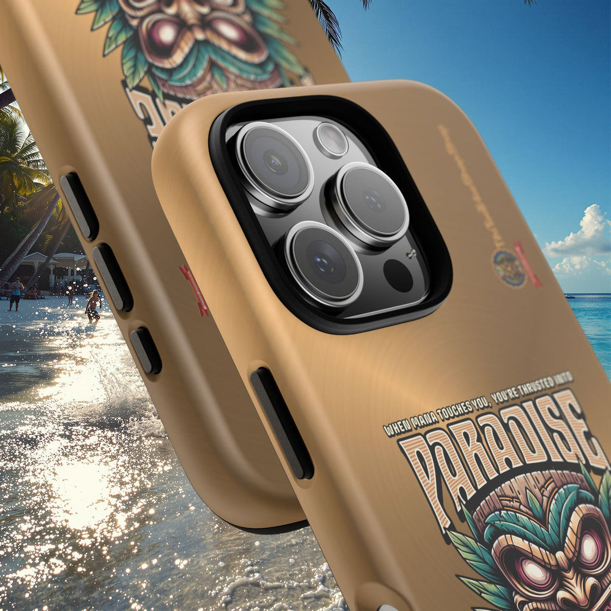 Huahine – Coque Antichoc Premium Tiki Fenua